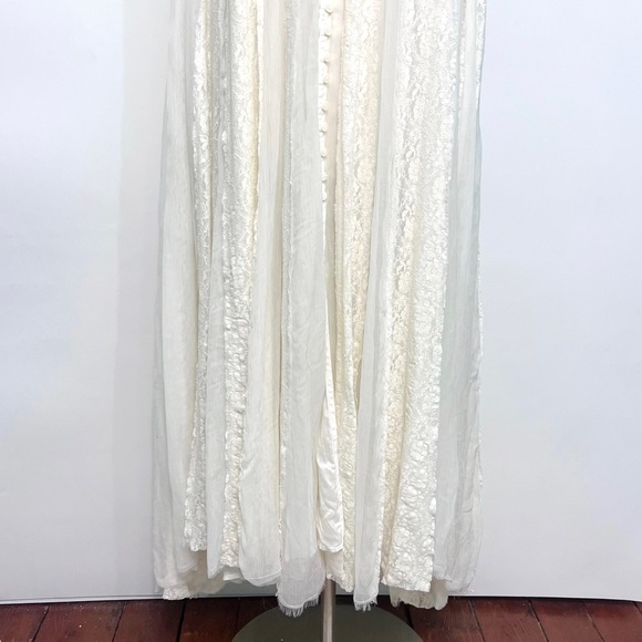 free people | sweet sea maxi dress ivory lace strappy s - Picture 5 of 12